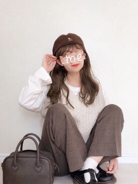 harunaさん（レディース・153cm）の秋コーディネート