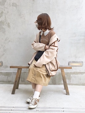 harunaさん（レディース・153cm）の秋コーディネート