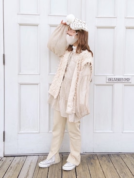 harunaさん（レディース・153cm）の春コーディネート