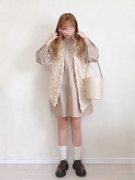 harunaさん(レディース・153cm)の春コーディネート