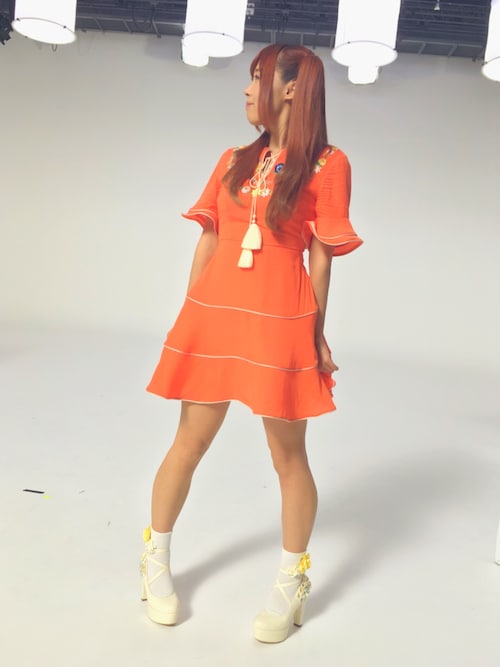 マキシマムエイタソ 成瀬瑛美 Sretsisのワンピースを使ったコーディネート Wear
