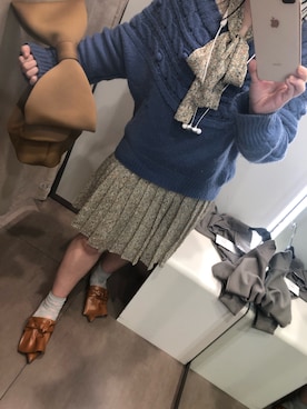 「ESPERANZA（エスペランサ）のアイテム（その他シューズ）」を使った、かよたんさん（レディース・152cm）の秋コーディネート