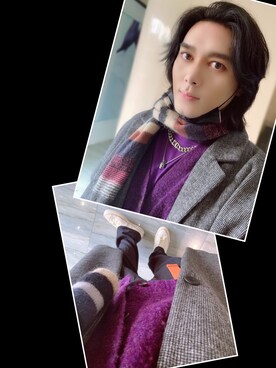 Xzyさん(メンズ・179cm)の冬コーディネート