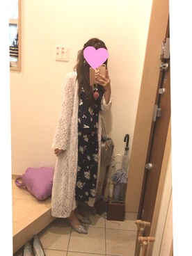 「Marblee（マー ブリー）のアイテム（ジャケット/アウター）」を使った、こたつんさん（レディース・158cm）の夏コーディネート