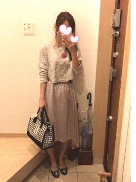 「Mistura（ミストゥーラ）のアイテム」を使った、こたつんさん（レディース・158cm）の夏コーディネート