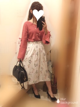 「passage mignon/flaneur（パサージュミニョンフラヌール）のアイテム（アクセサリー）」を使った、こたつんさん（レディース・158cm）の秋コーディネート