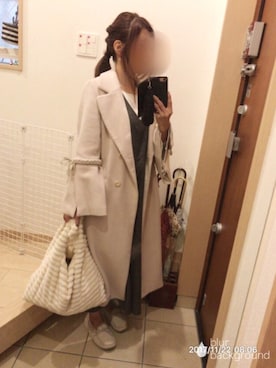 「Discoat Parisien（ディスコートパリシアン）のアイテム（サロペット/オーバーオール）」を使った、こたつんさん（レディース・158cm）の秋コーディネート