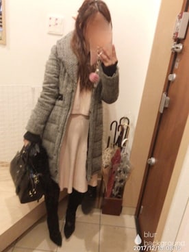 こたつんさん（レディース・158cm）の冬コーディネート
