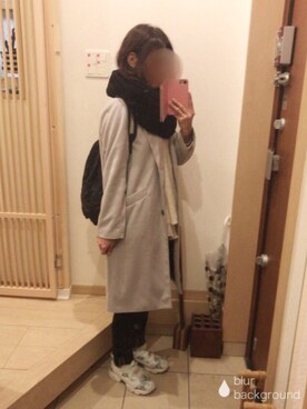 「EDIT COLOGNE（エディットコロン）のアイテム（トップス）」を使った、こたつんさん（レディース・158cm）の冬コーディネート