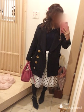 「31 Sons de mode（トランテアン　ソン　ドゥ　モード）のアイテム（その他アウター）」を使った、こたつんさん（レディース・158cm）の春コーディネート