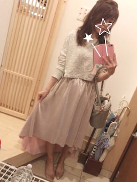 「ネコ」｜「アイテム（レインシューズ）」を使った、こたつんさん（レディース・158cm）の春コーディネート