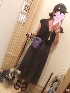 「Lee（リー）のアイテム（その他）」を使った、こたつんさん（レディース・158cm）の夏コーディネート