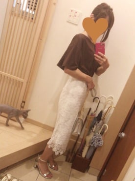 「シルバーバッグ」｜こたつんさん（レディース・158cm）の夏コーディネート