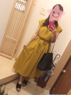 「Samantha Tiara（サマンサティアラ）のアイテム（ネックレス）」を使った、こたつんさん（レディース・158cm）の夏コーディネート