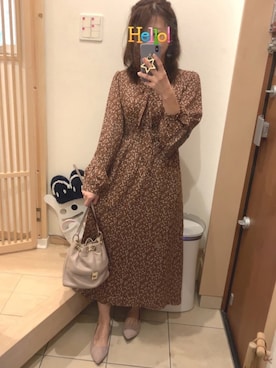 「Hashibami（ハシバミ）のアイテム（PC・スマホグッズ/家電）」を使った、こたつんさん（レディース・158cm）の秋コーディネート