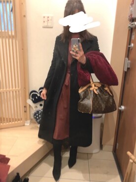 「おとなコーデ」｜「アイテム（その他）」を使った、こたつんさん（レディース・158cm）の冬コーディネート