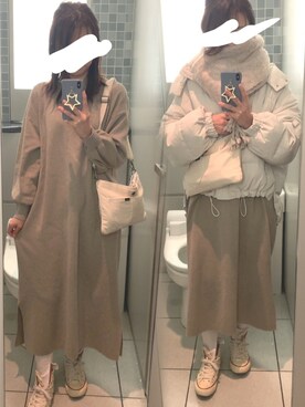 こたつんさん（レディース・158cm）の冬コーディネート