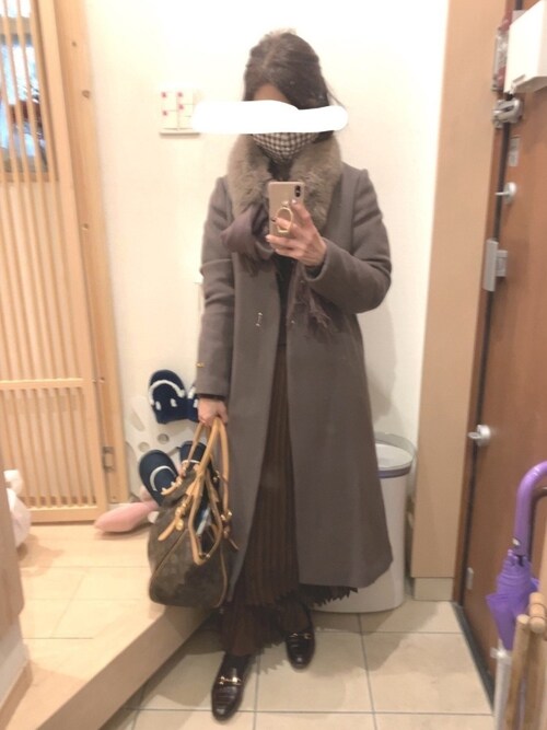 NOELA（ノエラ）の「ストールSETロングコート（その他アウター