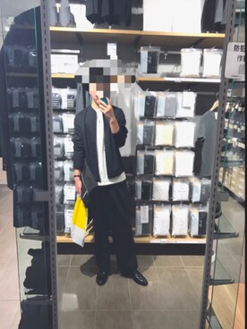 「JOURNAL STANDARD relume（ジャーナルスタンダード　レリューム）のアイテム（MA-1）」を使った、Hikaruさん（メンズ・172cm）の冬コーディネート