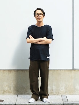 ShikouHiwatashiさん（メンズ・170cm）の夏コーディネート