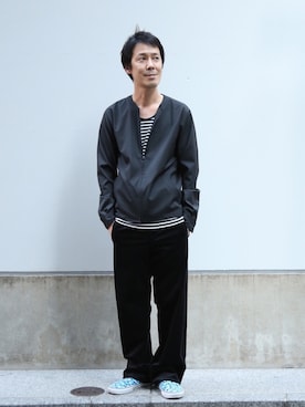 ShikouHiwatashiさん（メンズ・170cm）の夏コーディネート