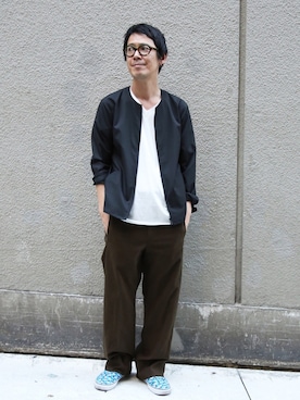 ShikouHiwatashiさん（メンズ・170cm）の秋コーディネート