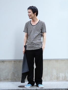 ShikouHiwatashiさん（メンズ・170cm）の夏コーディネート