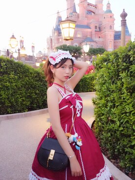 ワンピースを使った ディズニーコーデ のレディース人気ファッションコーディネート 地域 中国大陸 Wear