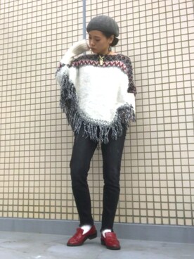 「AGNOST（アグノスト）のアイテム」を使った、TASIA さん（レディース・156cm）の秋コーディネート