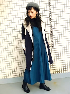 TASIA さん（レディース・155cm）の冬コーディネート