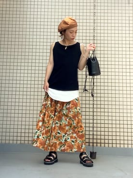 TASIA さん（レディース・155cm）の夏コーディネート