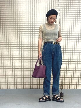 TASIA さん（レディース・155cm）の夏コーディネート