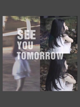 「Sister（シスター）のアイテム」を使った、王译童Toneさん（レディース・162cm）の冬コーディネート