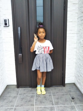 marliさん（キッズ・120cm）の夏コーディネート