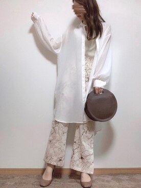 「w closet」｜「アイテム（その他）」を使った、#sumomoさん（レディース・162cm）の夏コーディネート
