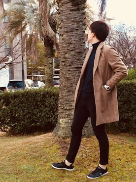 たこやき侍さん(メンズ・181cm)の冬コーディネート