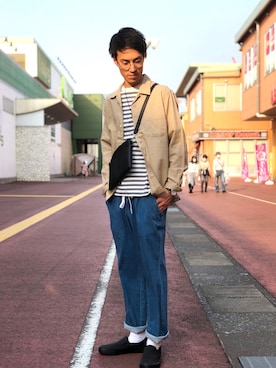 SHKさん（メンズ・185cm）の春コーディネート