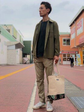 SHKさん（メンズ・185cm）の春コーディネート