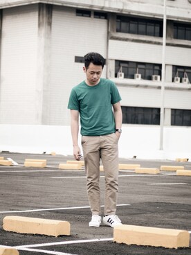 「rhythm（リズム）のアイテム」を使った、Afrizal Maulanaさん（メンズ・160cm）の冬コーディネート