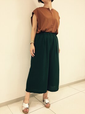 「KATHARINE ROSS（キャサリンロス）のアイテム（バングル/リストバンド）」を使った、chan＿emiさん（レディース・168cm）の夏コーディネート