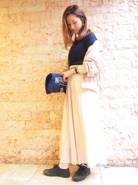 YUKOさん（レディース・154cm）の春コーディネート