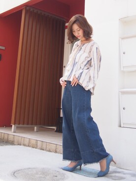 「MARQUE」｜YUKOさん（レディース・154cm）の春コーディネート