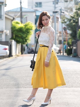 YUKOさん（レディース・154cm）の春コーディネート