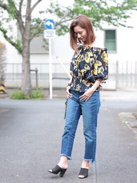 YUKOさん（レディース・154cm）の春コーディネート