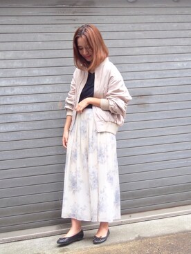 YUKOさん（レディース・154cm）の春コーディネート