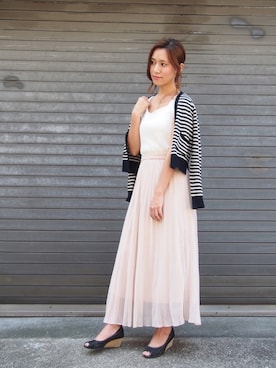 YUKOさん（レディース・154cm）の春コーディネート