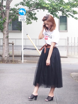 YUKOさん（レディース・154cm）の夏コーディネート