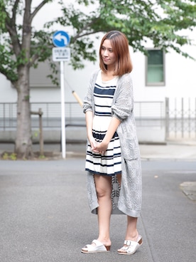 YUKOさん（レディース・154cm）の夏コーディネート