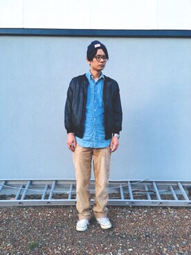 TAKAHIRO MASUKAWAさんの「【CONVERSE】ALLSTAR　HIGH CUT SNEAKERS」を使ったコーディネート