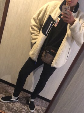 「ストリート服が好き」｜「アイテム（スリッポン）」を使った、さきとさん（メンズ・172cm）の秋コーディネート